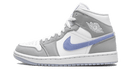 Jordan 1 Mid Wolf Grey Aluminum (Women's)
