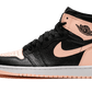 Air Jordan 1 Retro High Black Crimson Tint - 555088-081