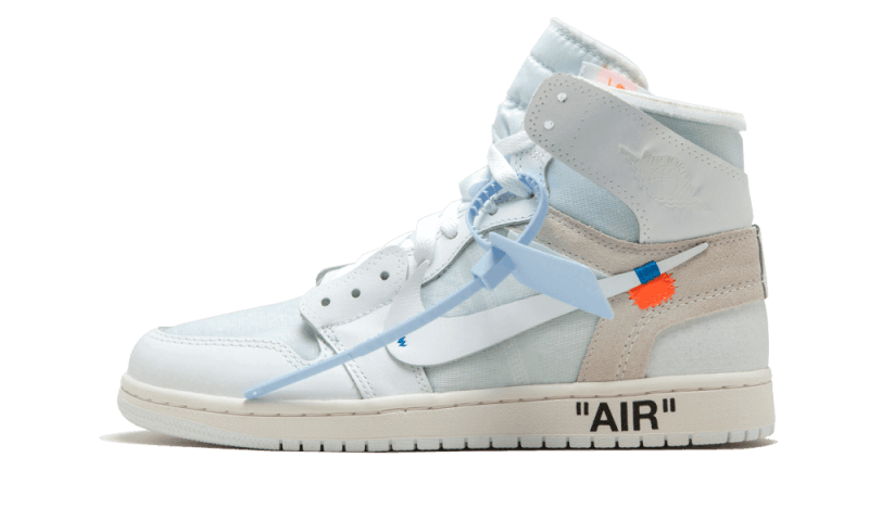 Air Jordan 1 Retro High Off-White NRG (AQ8296-100) - EU 36–46 - White | SOSUKICKS