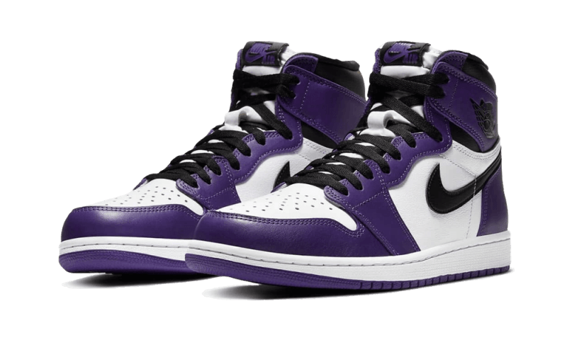 Air Jordan 1 Retro High OG Court Purple White (575441-500) - 36 EU - 4Y US - White | SOSUKICKS