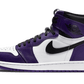 Air Jordan 1 Retro High OG Court Purple White - 555088-500
