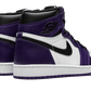 Air Jordan 1 Retro High OG Court Purple White - 555088-500