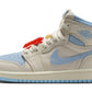 Jordan 1 Retro High OG Pale Ivory Psychic Blue (PS)