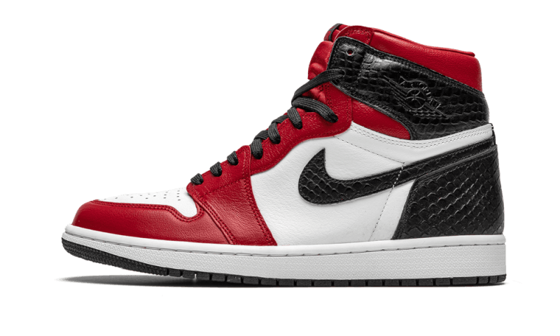 Air Jordan 1 Retro High Satin Snake Chicago (CD0461-601) - EU 35.5–44.5 - Red | SOSUKICKS