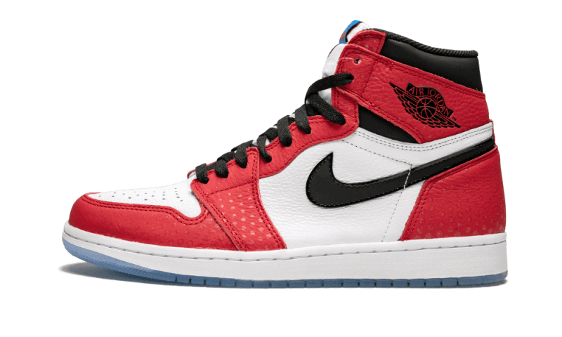 Air Jordan 1 Retro High Spider-Man "Origin Story" (555088-602) - EU 40.5–46 - White | SOSUKICKS