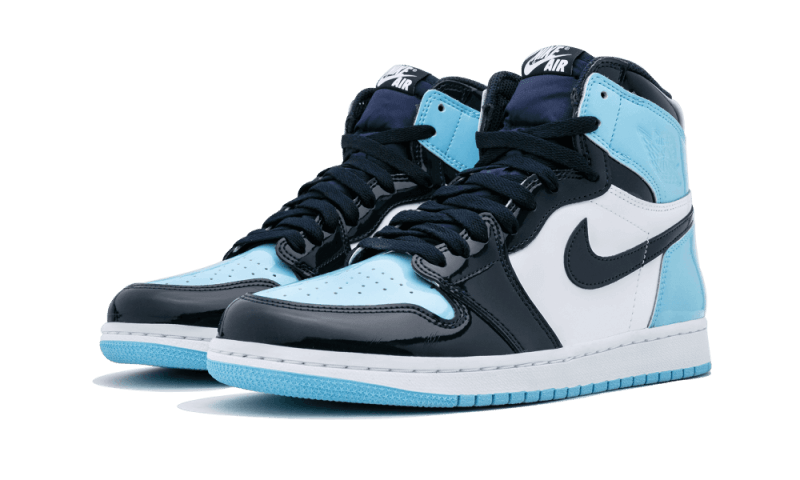 Air Jordan 1 Retro High UNC Patent (CD0461-401) - 36.5 EU - 4.5 US - Blue | SOSUKICKS