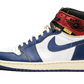 Air Jordan 1 Retro High Union Los Angeles Blue Toe - BV1300-146