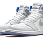 Air Jordan 1 Retro High Zoom White Racer Blue (CK6637-104) - 36.5 EU - 4.5 US - White | SOSUKICKS