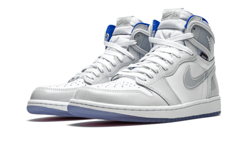 Air Jordan 1 Retro High Zoom White Racer Blue (CK6637-104) - 36.5 EU - 4.5 US - White | SOSUKICKS