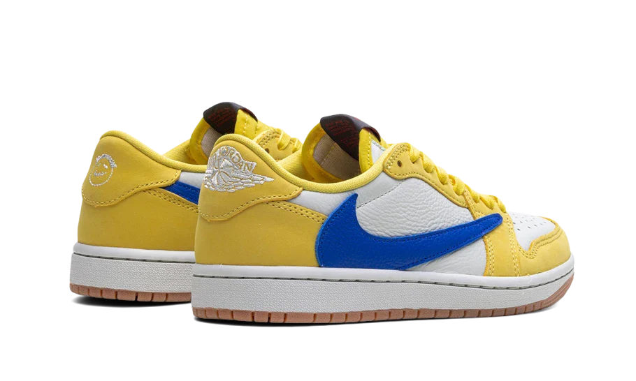 Air Jordan 1 Retro Low OG SP Travis Scott Canary (DZ4137-700) - 36.5 EU - 4.5 US - Yellow | SOSUKICKS