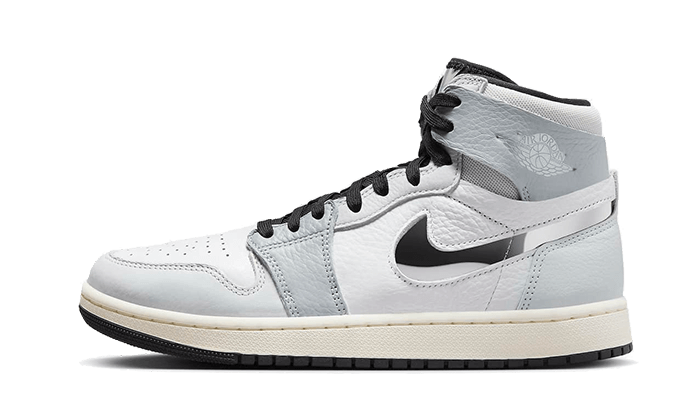 Air Jordan 1 Zoom CMFT 2 Chrome Swoosh (FJ4652-100) - EU 35.5–44.5 - Gray | SOSUKICKS