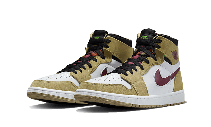 Air Jordan 1 Zoom CMFT Neutral Olive (CT0978-203) - 40.5 EU - 7.5 US - Green | SOSUKICKS