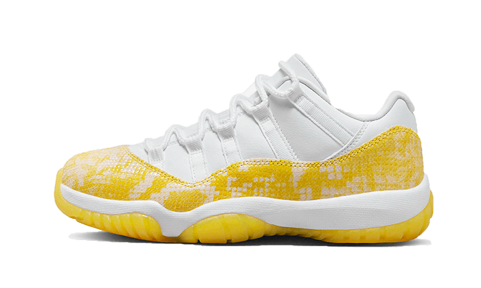 Air Jordan 11 Retro Low Yellow Snakeskin (AH7860-107) - EU 35.5–44.5 - Yellow | SOSUKICKS