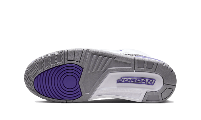 Air Jordan 3 Dark Iris (DM0967-105) - 36.5 EU - 4.5 US - White | SOSUKICKS