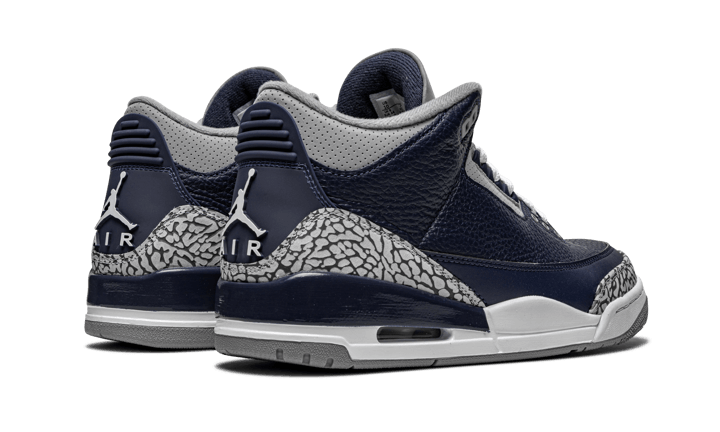 Air Jordan 3 Retro Georgetown (2021) (CT8532-401) - 36 EU - 4Y US - Navy | SOSUKICKS