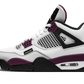 Air Jordan 4 PSG Neutral Grey Bordeaux - CZ5624-100