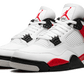 Air Jordan 4 Red Cement (408452-161) - 36 EU - 4Y US - Gray | SOSUKICKS