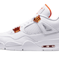 Air Jordan 4 Retro Metallic Orange - CT8527-118