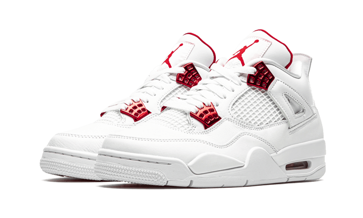 Air Jordan 4 Retro Metallic Red (408452-112) - 36.5 EU - 4.5Y US - Red | SOSUKICKS