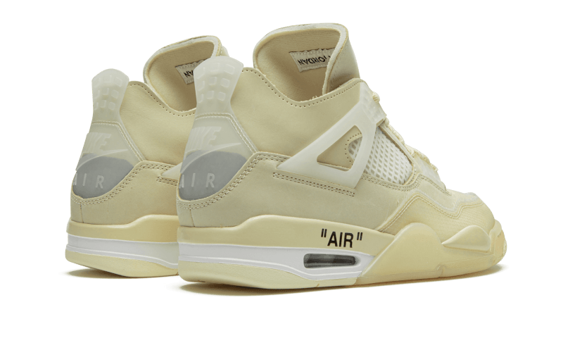 Air Jordan 4 Retro Off-White Sail (CV9388-100) - 37.5 EU - 5 US - White | SOSUKICKS