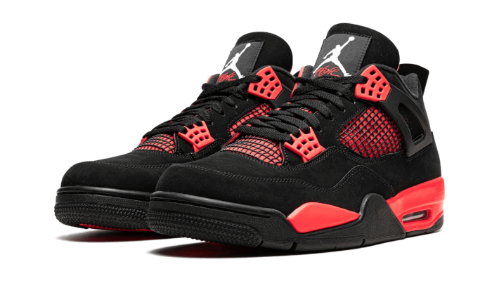 Air Jordan 4 Retro Red Thunder (408452-016) - 36 EU - 4Y US - Red | SOSUKICKS