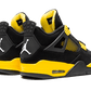 Air Jordan 4 Retro Thunder (2023) (408452-017) - 36.5 EU - 4.5Y US - Yellow | SOSUKICKS