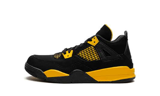 Air Jordan 4 Retro Thunder (2023) Copii (PS) (BQ7669-017) - EU 27.5–35 - Black | SOSUKICKS