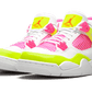 Air Jordan 4 Retro White Lemon Pink - CV7808-100