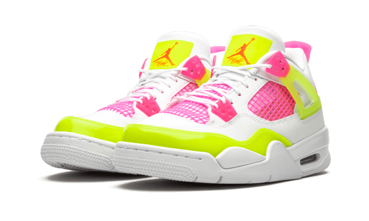 Air Jordan 4 Retro White Lemon Pink - CV7808-100