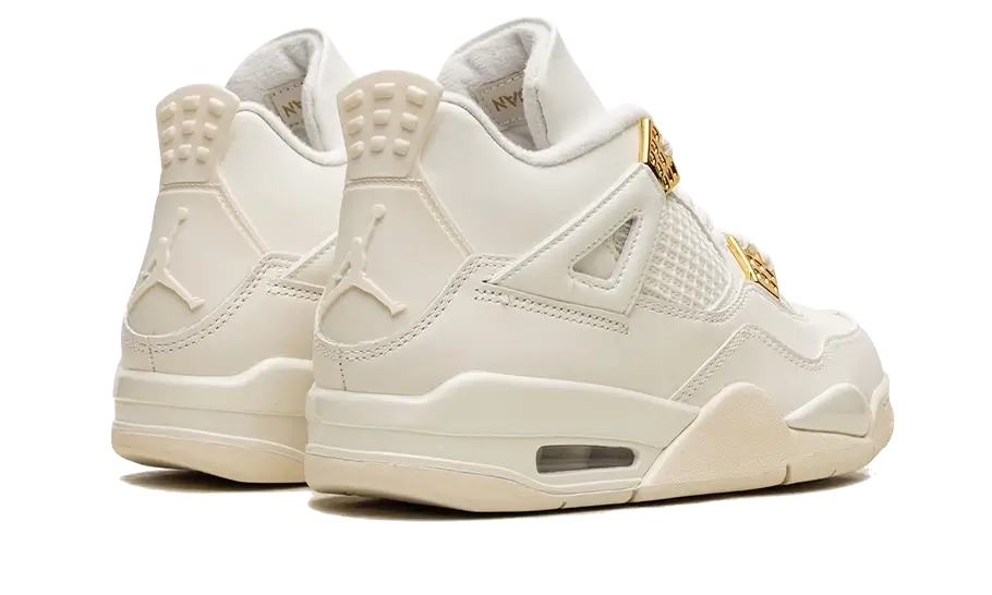Air Jordan 4 Sail Metallic Gold (AQ9129-170) - 36.5 EU - 4.5 US - Yellow | SOSUKICKS