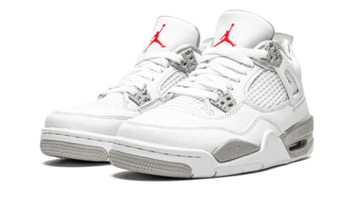 Air Jordan 4 Tech White (White Oreo) (DJ4699-100) - 36 EU - 4Y US - White | SOSUKICKS
