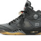 Air Jordan 5 Retro Off-White Black - CT8480 001