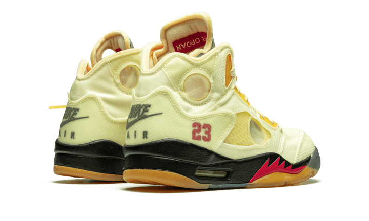 Air Jordan 5 Retro Off-White Sail (DH8565-100) - 41 EU - 8 US - White | SOSUKICKS