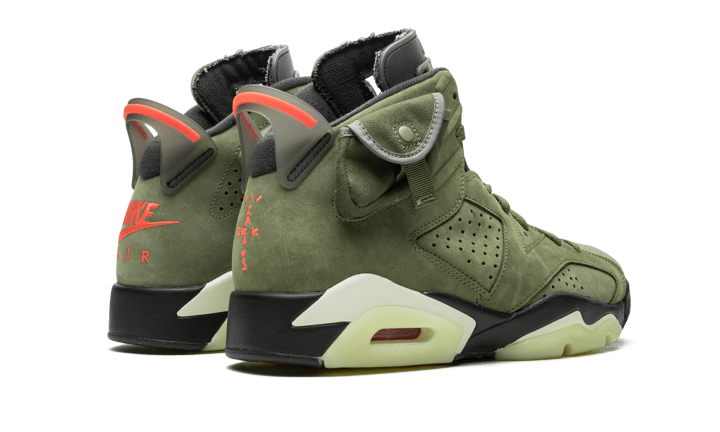 Air Jordan 6 Travis Scott Medium Olive (CN1085-200) - 36.5 EU - 4.5Y US - Green | SOSUKICKS