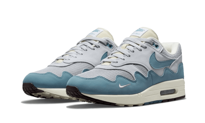 Air Max 1 Patta Noise Aqua (Special Box + Bracelet) (DH1348-004) - 36.5 EU - 4.5 US - Blue | SOSUKICKS