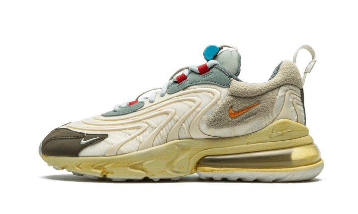 Air Max 270 React ENG Travis Scott Cactus Trails (CT2864-200) - EU 38.5–46 - White | SOSUKICKS