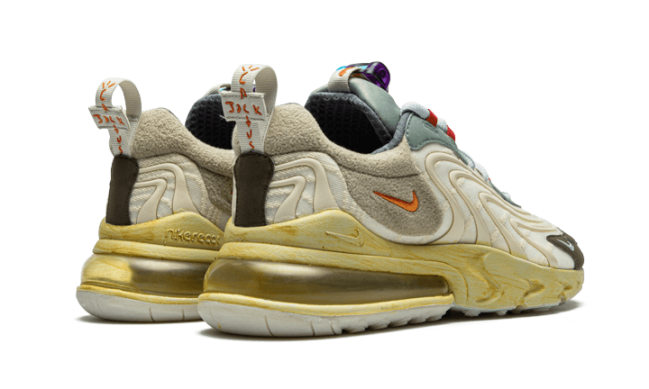 Air Max 270 React ENG Travis Scott Cactus Trails (CT2864-200) - 40 EU - 7 US - White | SOSUKICKS