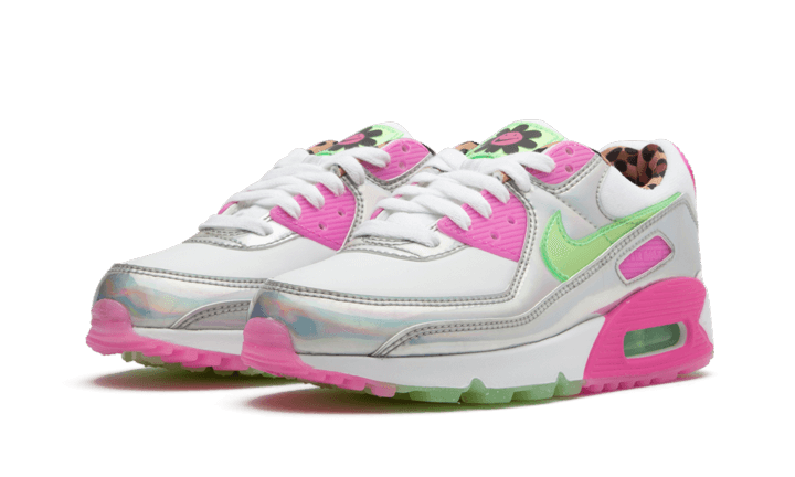 Nike Air Max 90 LX Daisy Leopard Iridescent - CQ2559-100