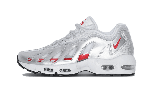 Nike Air Max 96 Metallic Silver Supreme