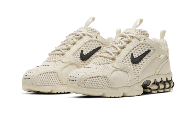 Air Zoom Spiridon Cage 2 Stussy Fossil (CQ5486-200) - 37.5 EU - 5 US - Beige | SOSUKICKS