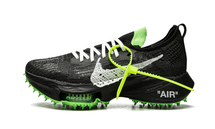 Nike Air Zoom Tempo NEXT% Off White Black Scream Green - CV0697-001