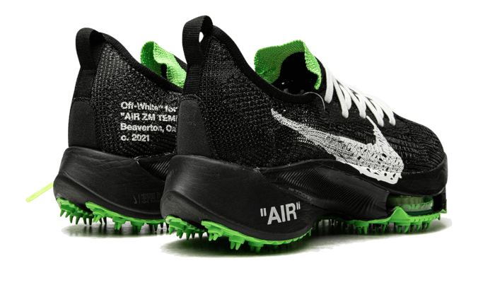 Nike Air Zoom Tempo NEXT% Off White Black Scream Green - CV0697-001