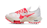 Nike Air Zoom Tempo Next% Flyknit Off White White Solar Red