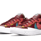 Blazer Low Sacai Kaws Team Red (DM7901-600) - 36.5 EU - 4.5 US - Red | SOSUKICKS