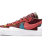 Nike Blazer Low Sacai Kaws Red - DM7901-600