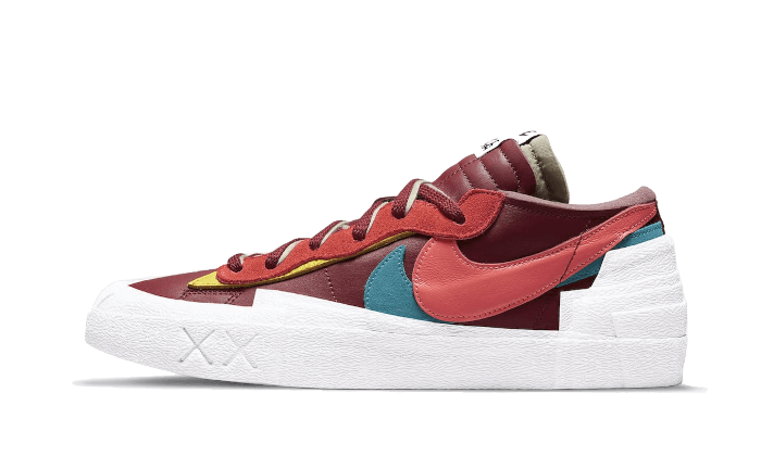 Blazer Low Sacai Kaws Team Red (DM7901-600) - EU 36–46 - Red | SOSUKICKS