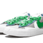 Nike Blazer Low Sacai Medium Grey Classic Green - DD1877-001