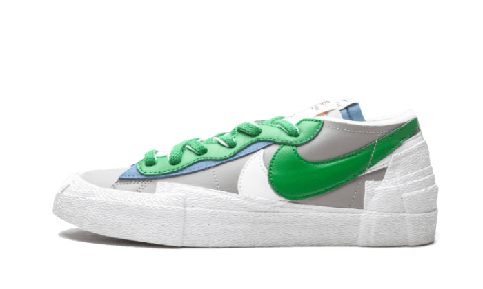 Blazer Low Sacai Medium Grey Classic Green (DD1877-001) - EU 36–46 - Green | SOSUKICKS