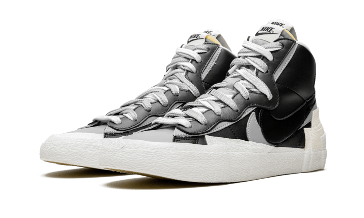 Blazer Mid Sacai Black Grey (BV0072-002) - 36.5 EU - 4.5 US - Black | SOSUKICKS