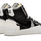 Blazer Mid Sacai Black Grey (BV0072-002) - 37.5 EU - 5 US - Black | SOSUKICKS